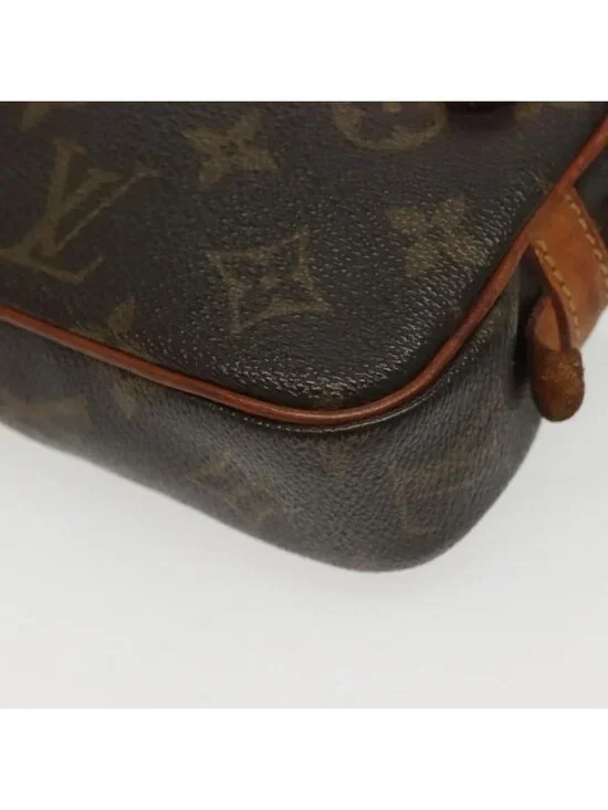 Authentic LOUIS VUITTON Monogram Marly Bandouliere Shoulder Bag M51828 LV - Picture 8 of 16